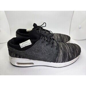 Nike SB Air Max Stefan Janoski 2 Premium Shoes Mens 9.5 Black Skateboard Sneaker